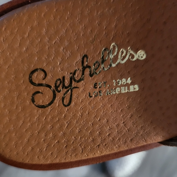 Seychelles Places to go Pewter Leather Mule size 9 - Picture 9 of 13